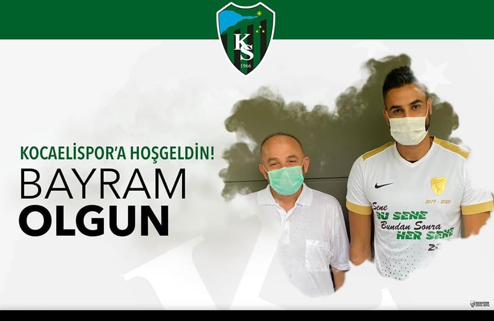 Kocaelispor'a Hoşgeldin Bayram Olgun!
