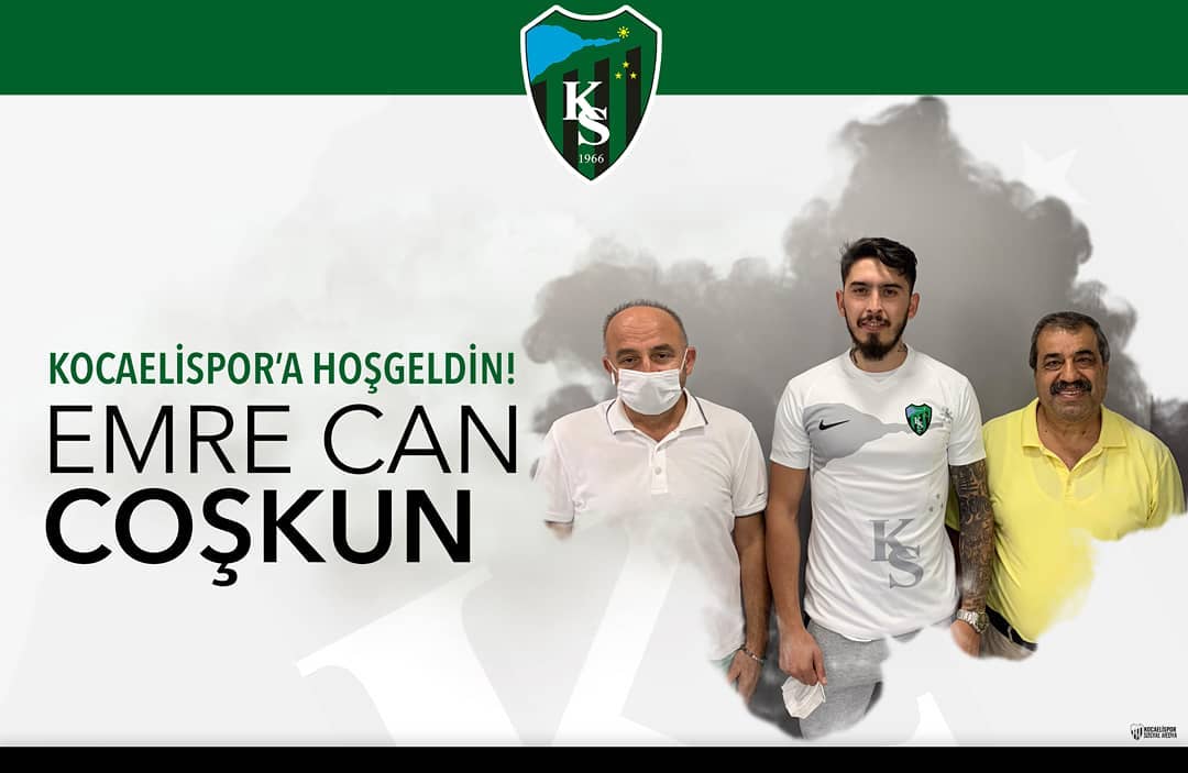 Kocaelispor'a Hoşgeldin Emre Can Coşkun!