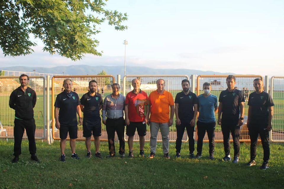 Altyapı Hocalarımız tesislerimizi ziyaret etti.