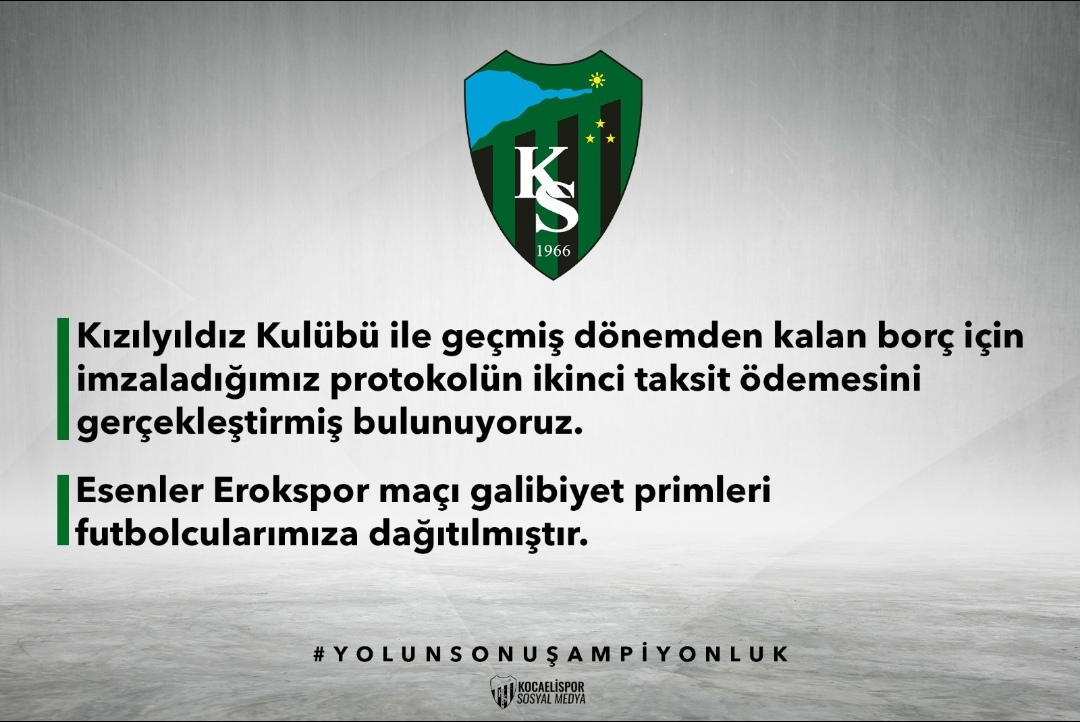Kamuoyuna Duyurulur